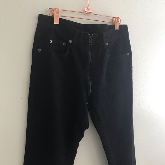 LF Carmar LA Ryan Black Slim Jeans Mid-Rise Zipper - Picture 4 of 8
